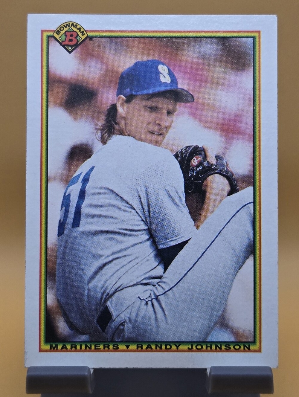 Randy Johnson - Seattle Mariners MLB Pitcher Baseball Trading Card